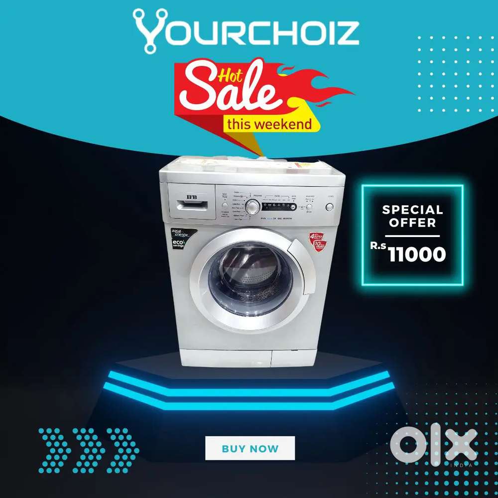 High-Performance Washing Machine 6 Month Warranty Included