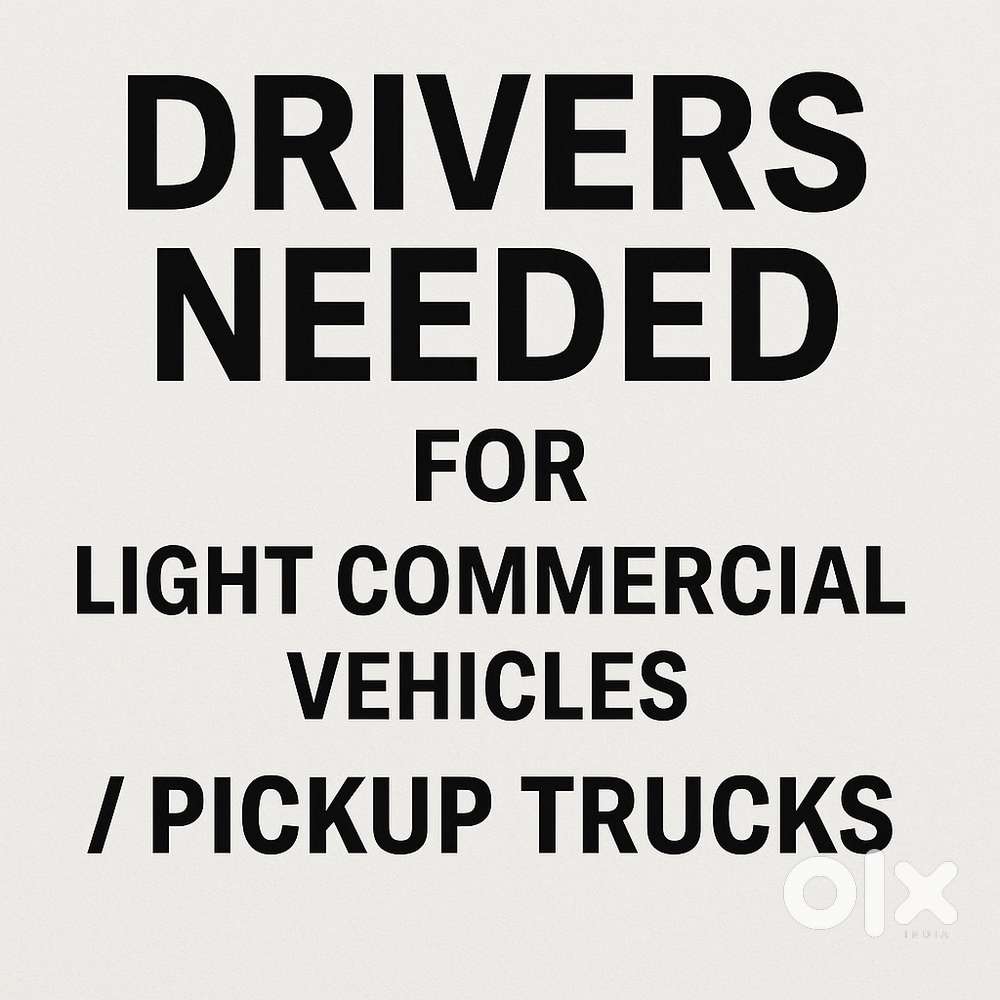 Drivers wanted for pickup trucks
