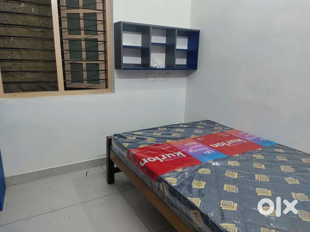 Studio one bedroom bathroom attached new furnished at Kuravankonam