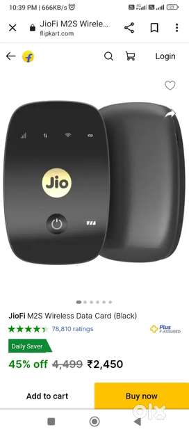 Jiofi 4g  dongle