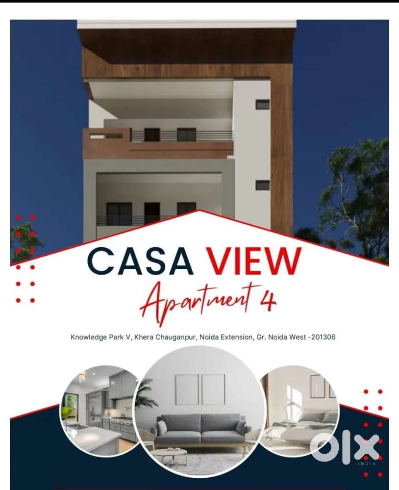 Luxurious Flats, On 130mtr Gaur City road Near by ACE City 500mtr dis.