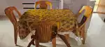 4-seater dining table set nilkamal on sale