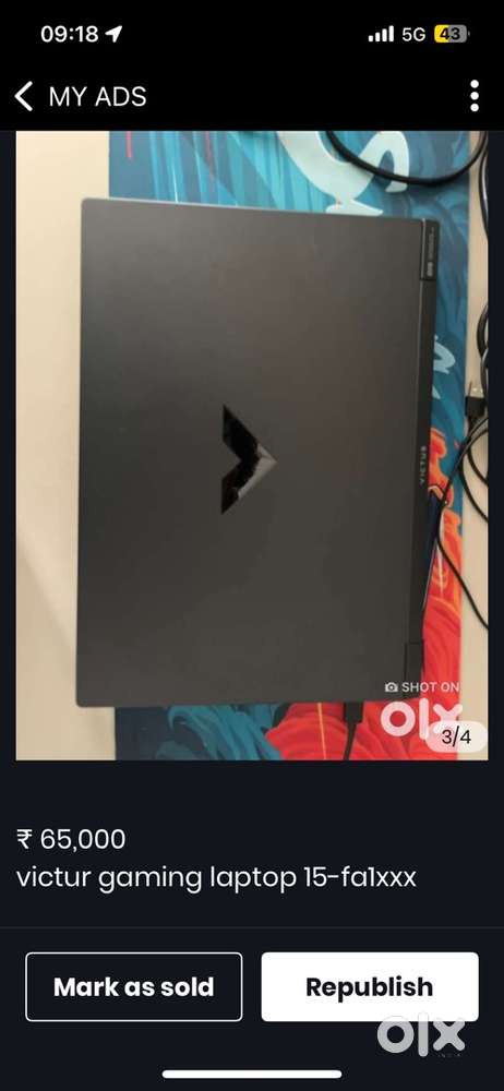 Victus gaming laptop