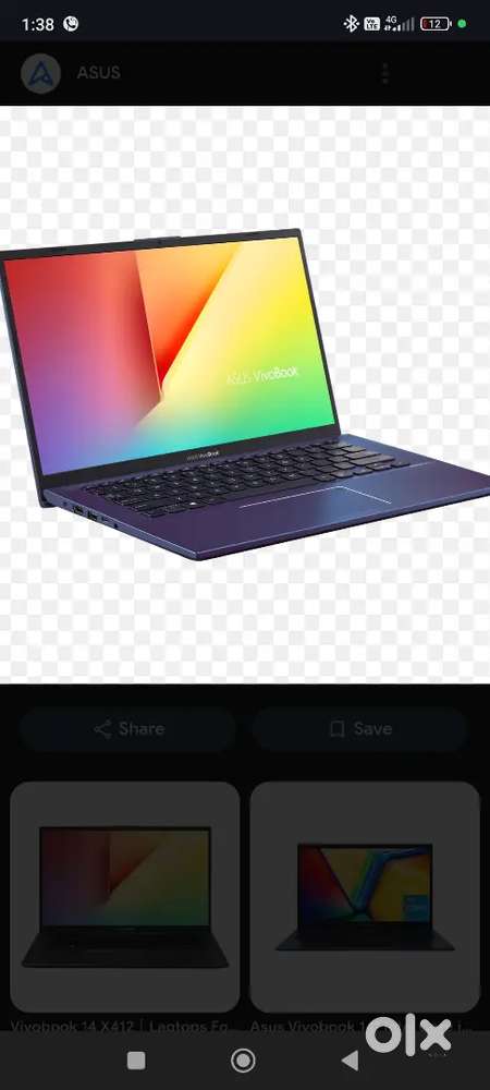 ASUS VIVOBOOK 14  i3gen