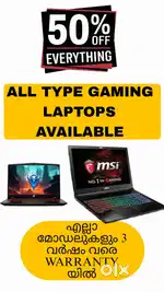 Gaming Laptops available Rog Strixx Victus Tuff All Available