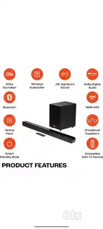 JBL CINEMA SOUND BAR