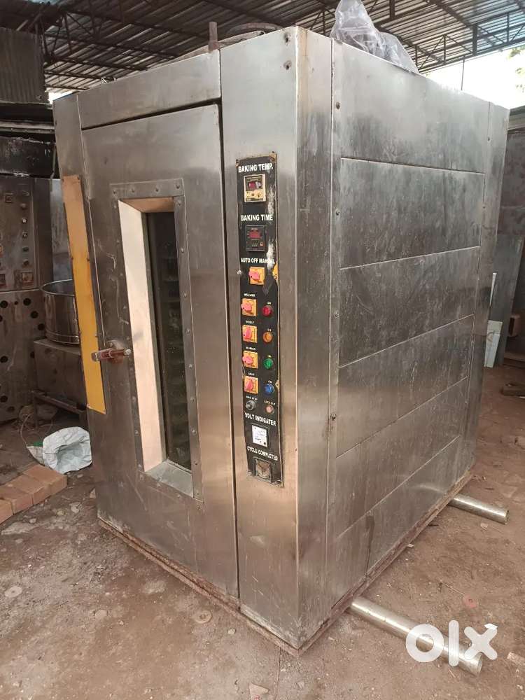 Rotary rack oven