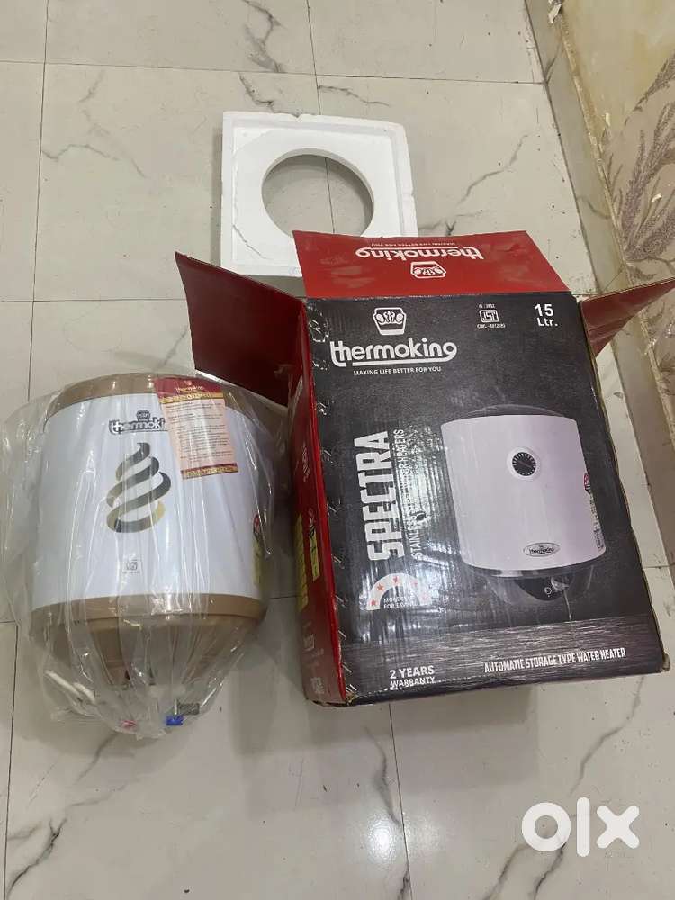 Thermoking geyser 25 litre brand new 50% off MRP 6999
