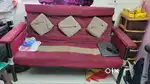 Steel sofa with good condition