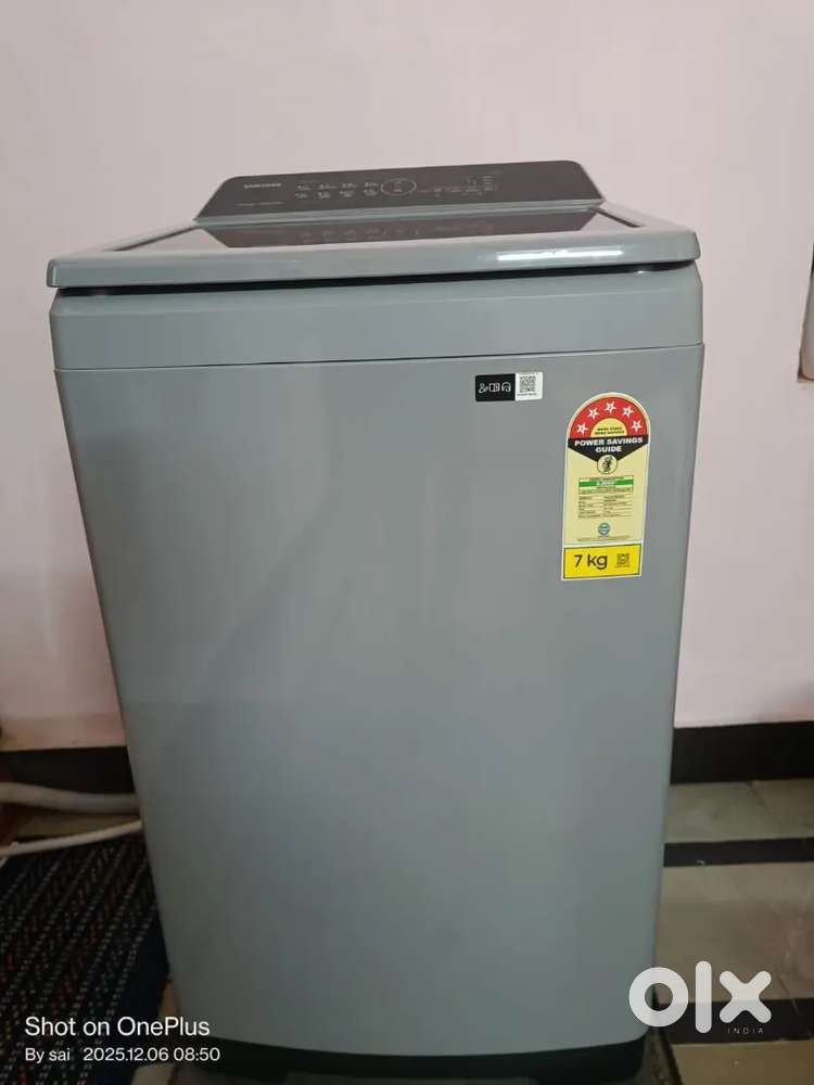 Samsung washing machine top load 
7 months old