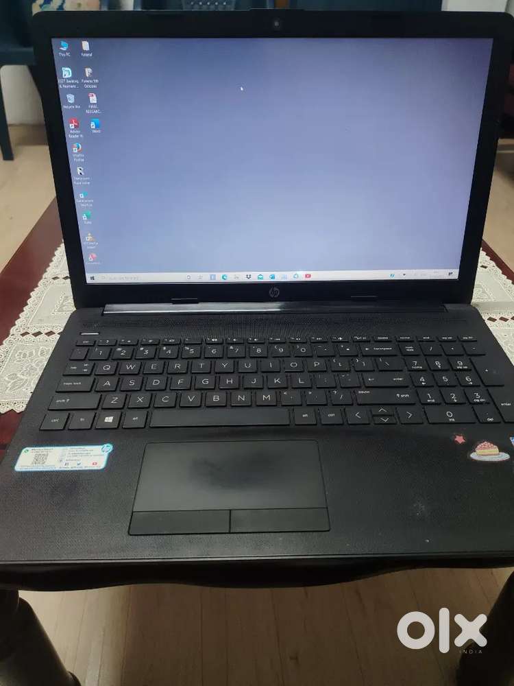 HP Intel core i3 7th gen laptop