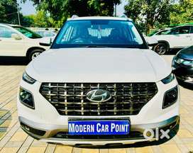 Hyundai Venue SX(O) 1.0 Turbo MT Knight Edition Dual Tone, 2021, Pet..