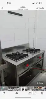 Hotel kitchen steel furniture