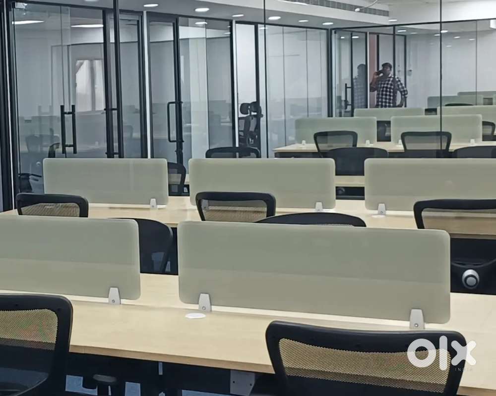 2 cabin 30 seater plug and play office space rent in Madhapur