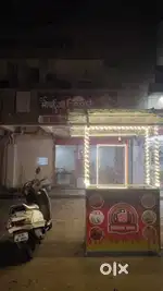 Urgent Sale(price negotiable)Cafe Food Counter with LED Lights & Roof