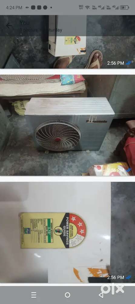 Panasonic AC 1.5 ton 5 year old
