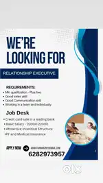 • Credit card sale in a leading bank