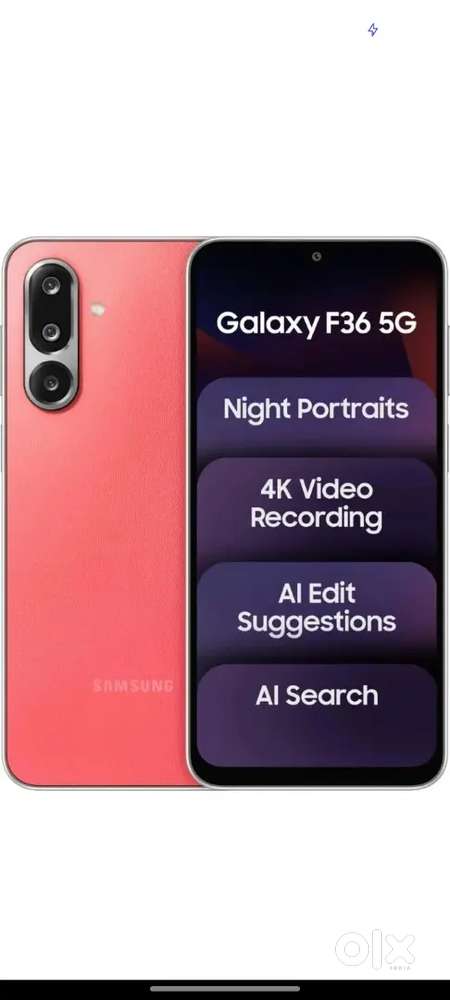 Samsung galaxy F36 5g 4 days old
