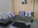 Sofa set with center table