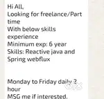 Web developer, SAAS, Java, Cloud computing, Network Engineer, React