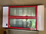 Fridge , table,  sewing machines and over locker for Shop