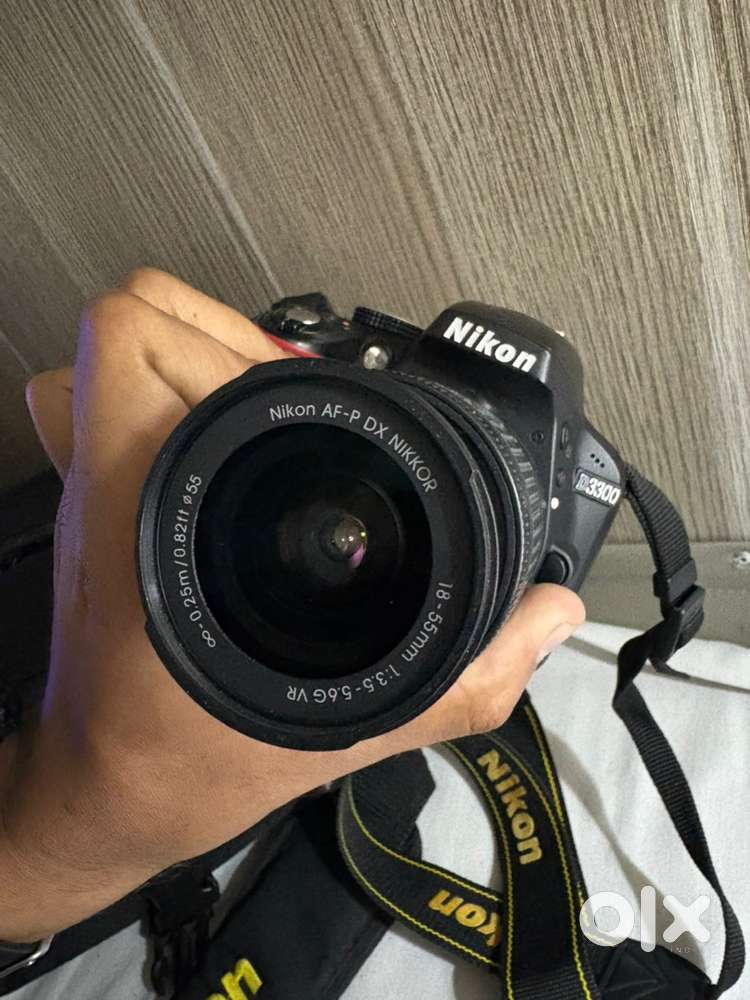 NIKON d3300, with 18-55mm Lens