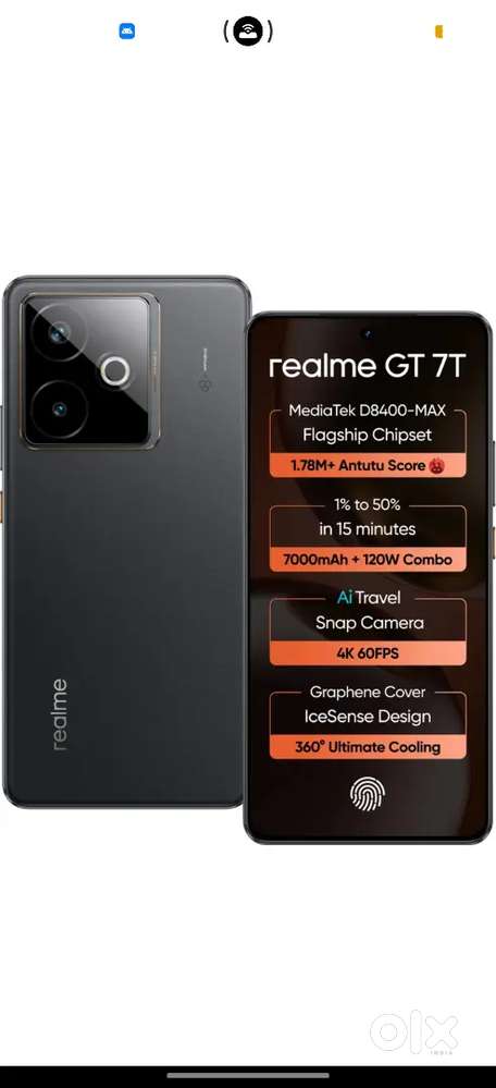 Realme gt 7t 12 l 256 open box on sale