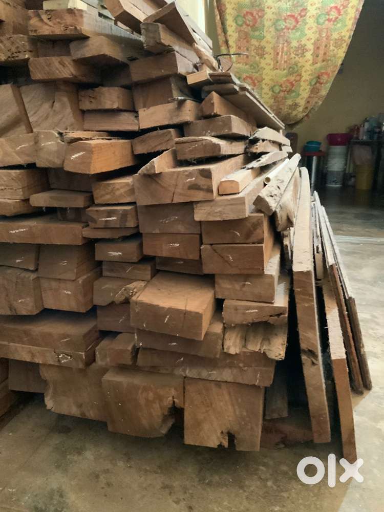 Cut sized Teak Wood timber from our H D Kote Farm House for Sale