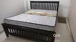 Teakwood Queen Size Cot