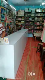 Shop counter and Heavy Iron rack for sale