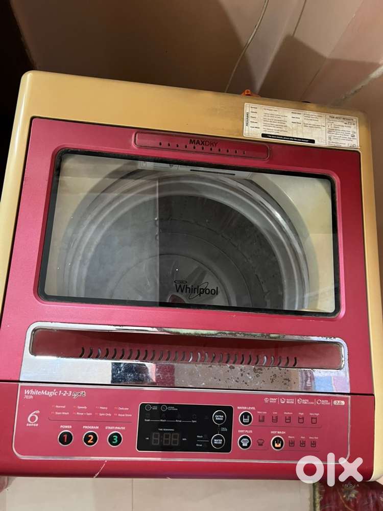 Whirlpool top load 7 kg washing machine