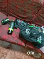 ProActive FITNESS gym bag (camouflage), shaker, wrist wrap, gloves.