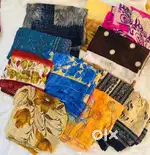 Set of Poonam,Silk&Cotton sarees of New one.