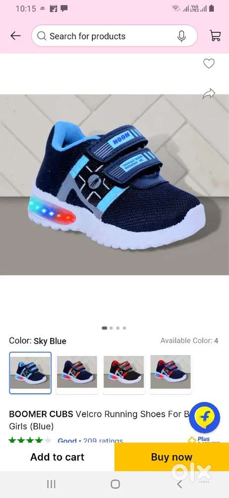 Kids light shoe brand new