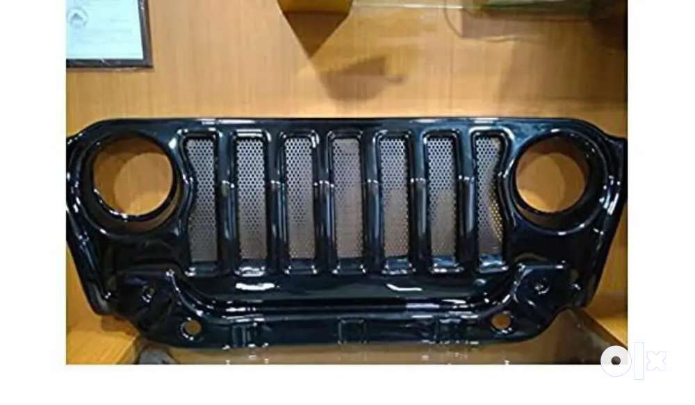 Mahindra Thar front wrangler grill abs plastic all colours available