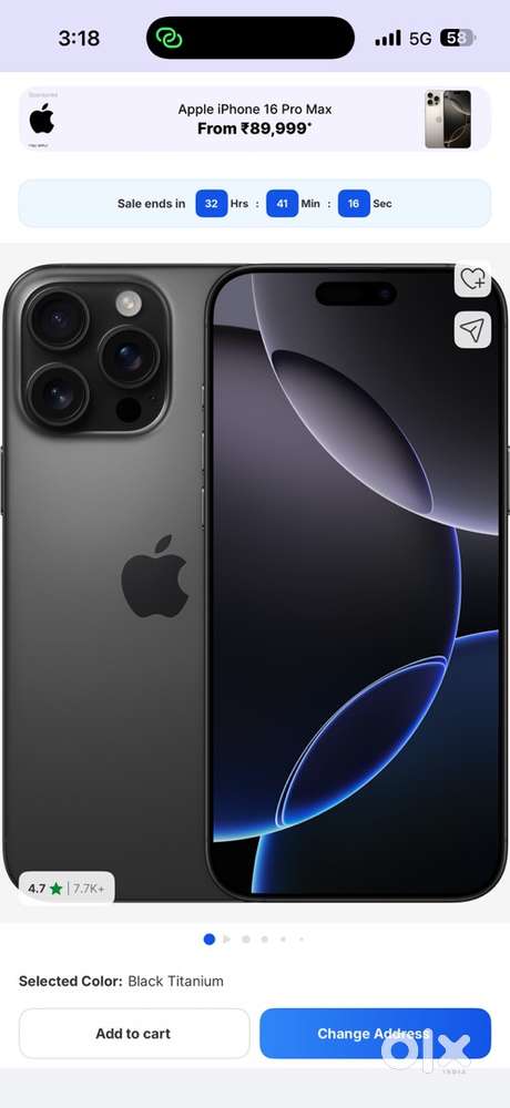 iPhone 16 pro max