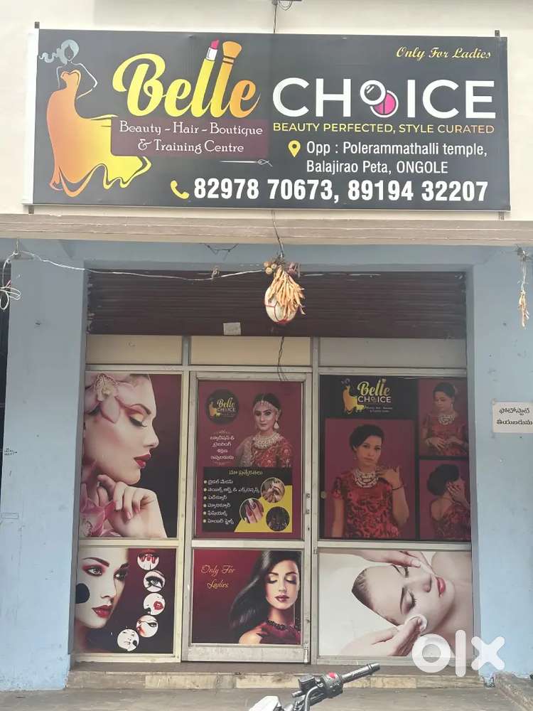 Newly Started Beauty Parlour with Equipment for Sale