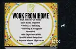 Work from home for students, housewife & job person