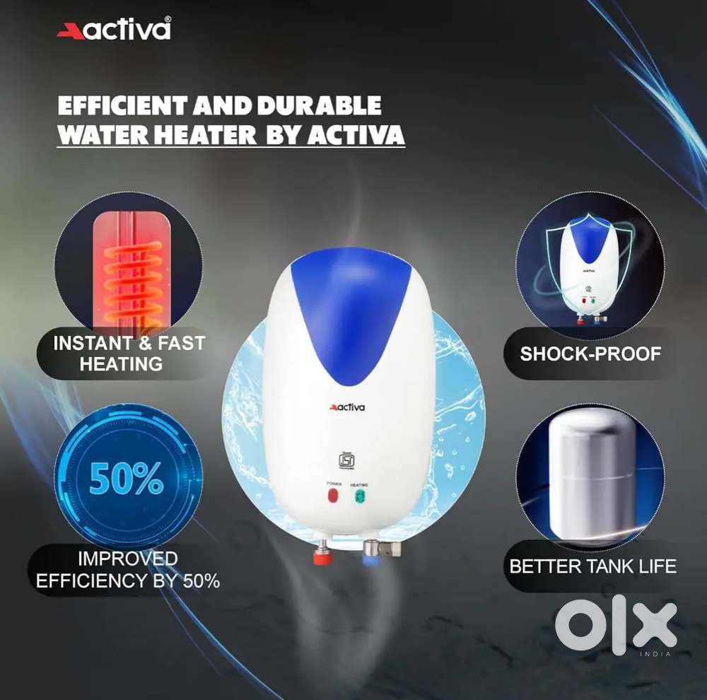 Activa instant kva 10L capacity with  installation