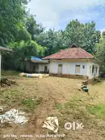 Temporary building near karakonam for running kindergarten school.