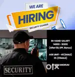 Vacancy for security guard