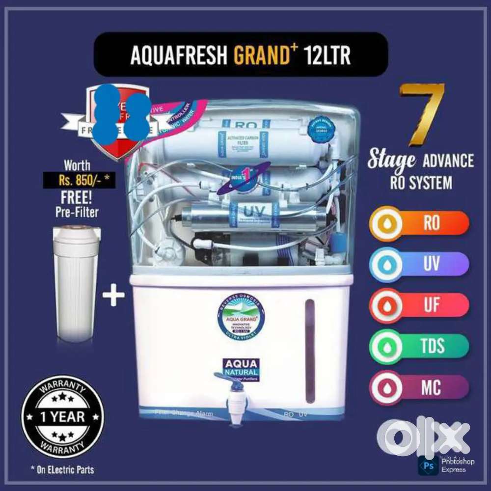 Aqua fresh RO water purifier geyser chimney sales and service Repair