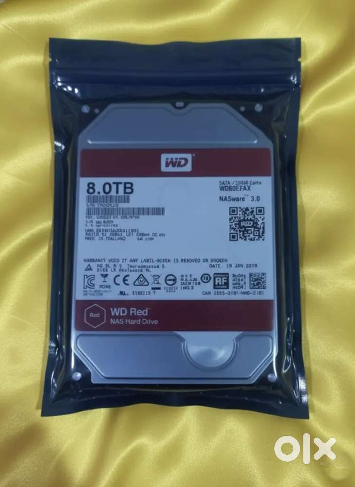 WD RED Western Digital 8TB SATA Hard Disk Brand New