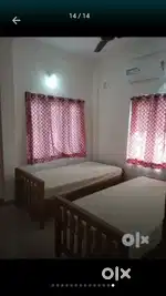 Aluva pumb jn : fully furnished apartment 1bhk 1st floor for rent.
