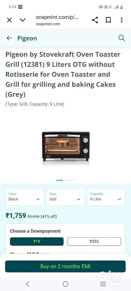 Microwave /OTG / Oven