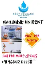 Water purifier machine available on Rent