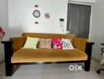Sofa and study table with revolving chair at Kharvai Badlapur east