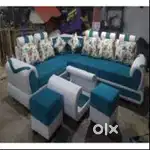 sat. special buy new sofa 8499, L size sofa 13990/- EMI on bajaj