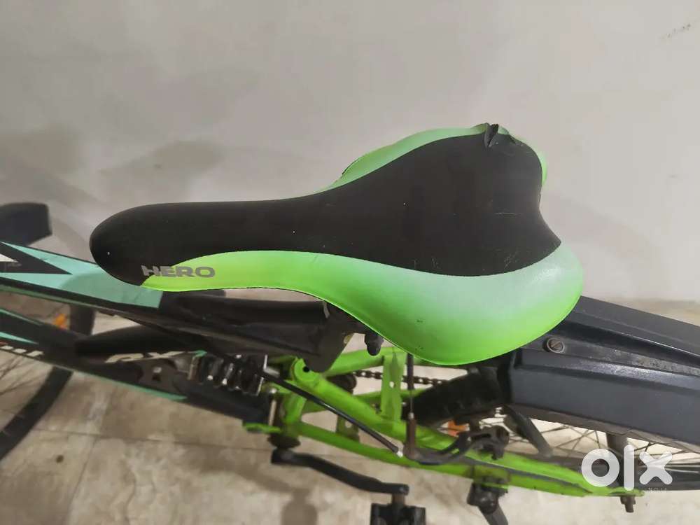Hero sprint RX1 26T Single Spreeed Adult Cycle - Black & Green