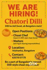 Join the Chatori Dilli Team – Now Hiring